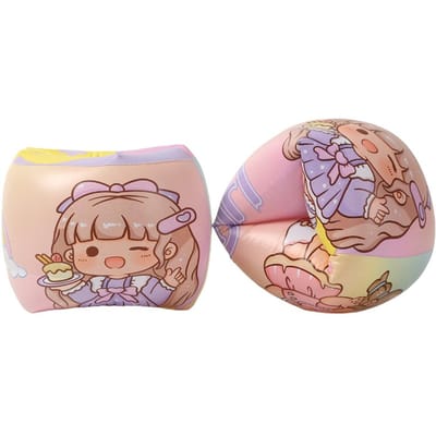 2 pièces/set Flotteurs de bras Adulte Enfants Tendance Natation Anneaux de bras gonflables Manchon flottant Natation pour enfants Sécurité Apprentissage de la natation Utilisation pratique