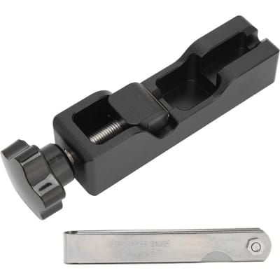 Bougieklemgereedschap met voelermaat Universeel voor NGK 5671A 10mm 12mm 14mm 16mm BougiesZwart Black zwart