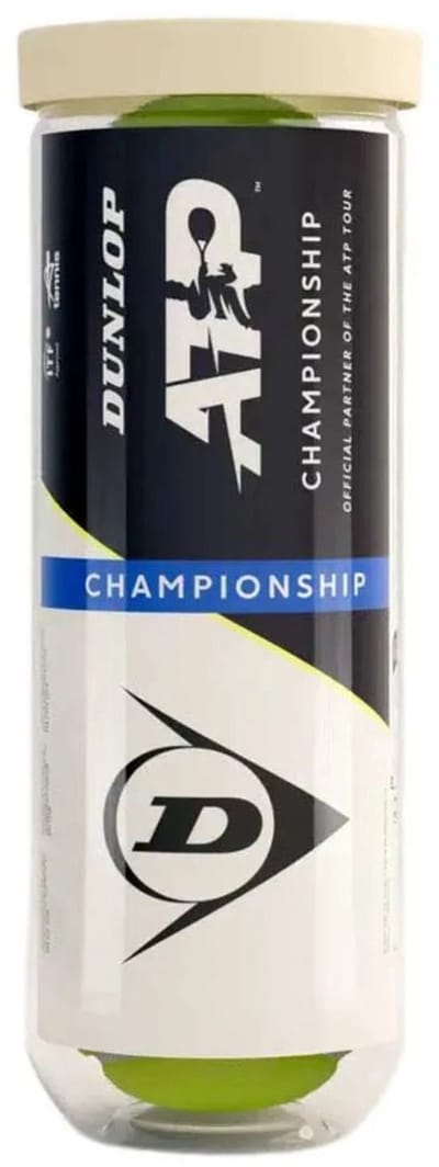 Dunlop ATP Championship Tennisballen - geel - 3 stuks