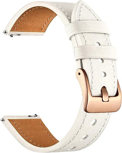 Genuine leather horlogeband 18mm 19mm 20mm 22mm, unisex quick release vervangband voor smartwatch, duurzaam en stijlvol ontwerp