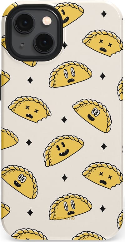 Casetastic Hoesje Geschikt voor Apple iPhone 13 Magsafe - Stijlvolle Beschermende Duo-layer Case - Pastei gerei