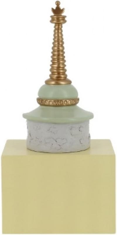 Musée Imaginaire - Kunsthars Kuifje beeld - Chorten toren