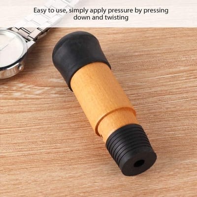 Dailygoods- Horlogeopener Praktisch - Zuignap - Waterdicht - Veilig - Eenvoudig in gebruik - Schadevrij. - Horloge Gereedschap