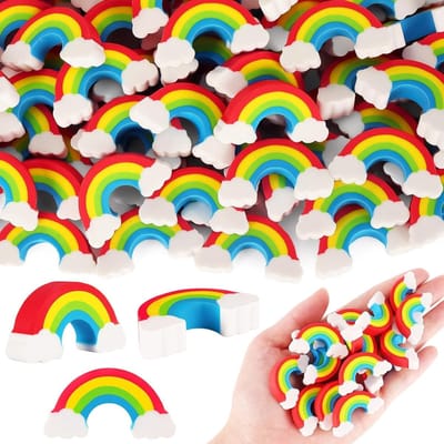 Gekleurde Gum Set 26 Stuks - Mini Gummen - Veilig en Niet-toxisch - Ideaal voor School - ShopVlot