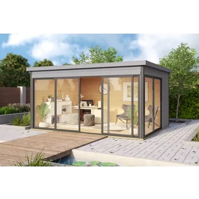 Weka Tuinhuis 412 Gr2 Grijs 322x418cm