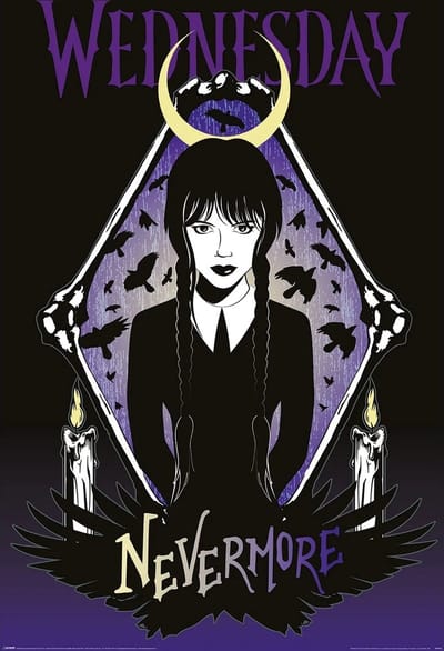 Wednesday Ravens - Maxi Poster