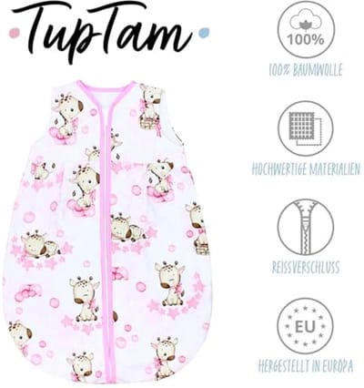 Zomerse Baby Slaapzak 0.5 Tog - Ademend en Comfortabel - Unwadded en Mouwloos