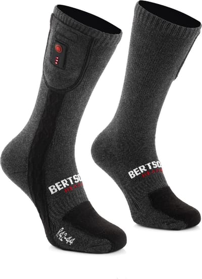 Verwarmde Sokken - Extra Dun - Wandeleditie - USB | BERTSCHAT® | 42-44 | 2.600 mAh