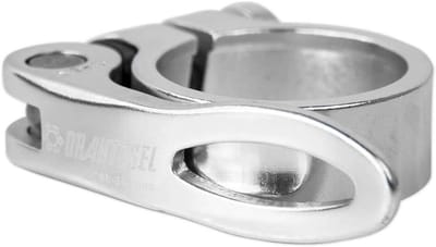 Fiets Zadelpenklem Snelspanner voor Hoogteverstelling Zilver