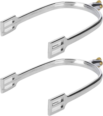 SnelShoppen - Horse Tracks Zink Legering Engelse Stijl Paardrijden Accessoire met Draaibare Koper Roller voor Paardentraining, Equestre Sport, Dressuu