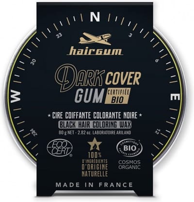 Hairgum Dark Cover Black Hair Coloring Wax 80gr