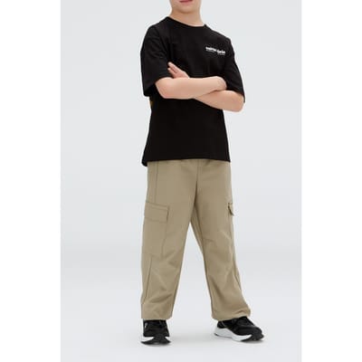 Calvin Klein Boys Geo Backprint T-shirt Ck Black Taglia: 6 | Pantaloni Outlet | Unisex | Nero