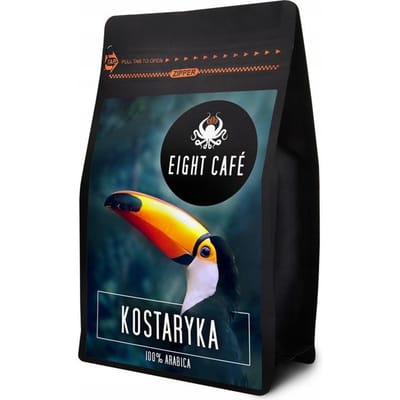 Freshly roasted ground coffee arabica costa rica 500g