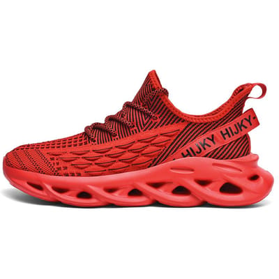 Schoenen heren Sneakers Heren casual herenschoenen tenis Luxe schoenen Trainer Race Ademende schoenen mode loafers loopschoenen voor heren 39 red