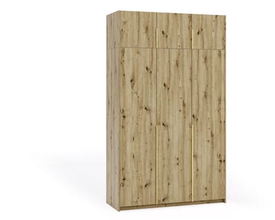 Kledingkast Apollonia I zonder Spiegel 150 x 250 cm (artisan, gouden handgrepen)