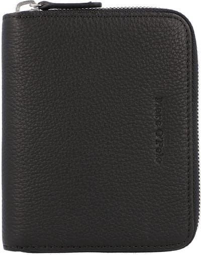 Marc O'Polo Carla Portemonnee Leer 10 cm - Dames - Staand formaat - black