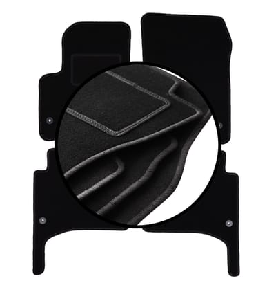 Complete set veloursmatten voor: Porsche Cayenne I SUV (2002-2010)