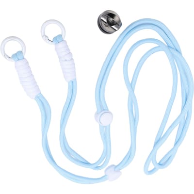 Actiecamera Anti-Verlies Touw Aluminiumlegering Gesp Snelontgrendeling Nylon Riem voor POCKET 3 Camera's lichtblauwe kleur
