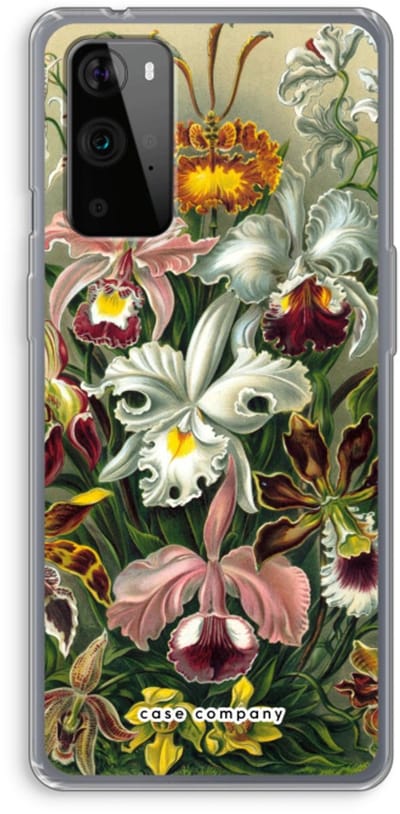 Case Company® - Hoesje geschikt voor OnePlus 9 Pro hoesje - Haeckel Orchidae - Soft Cover Telefoonhoesje - Bescherming aan alle Kanten en Schermrand