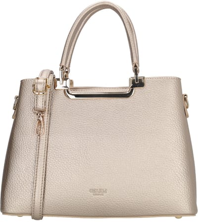Charm London Lucca Handtas - Schoudertas - Schouderband - Dames - Crossbody - Goud