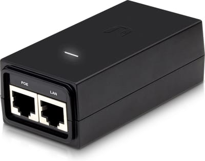 Ubiquiti Networks POE-24-12W - PoE adapter - Zwart