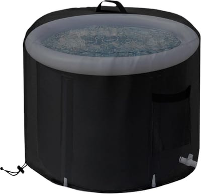IJsbadhoes - Baddeksel Waterdicht - Buiten Beschermen - UV-bestendig Stofvrij - 35 x 35 x 30 inch - Zwart
