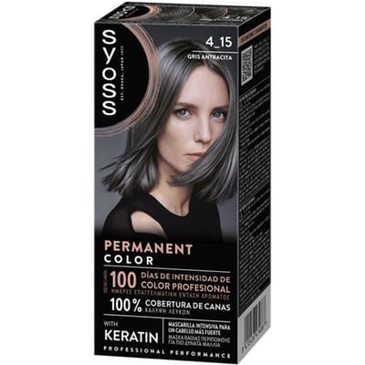 PERMANENTE KLEUR #4.15-Antraciet Grijs 1 st