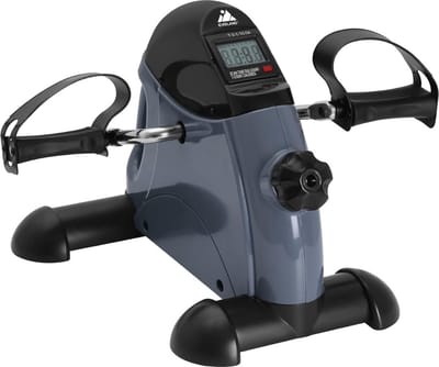 ApexArte® Stoelfiets - Bureaufiets - Deskbike - Zwart Grijs