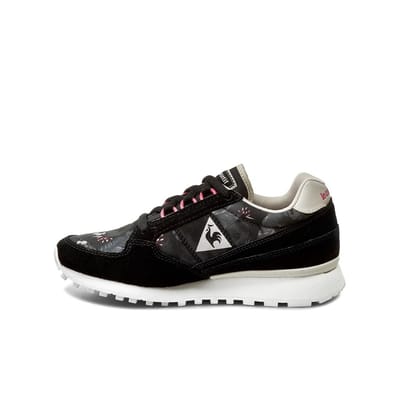Le Coq Sportif Eclat Winter Floral Vrouwen Zwarte Trainers