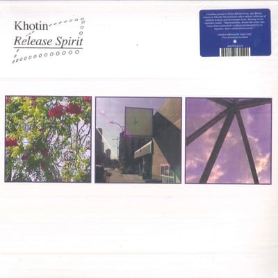 Disque LP KHOTIN - Libérer l'esprit GI411 Ghostly Interna 2023 US Dance & Electronica
