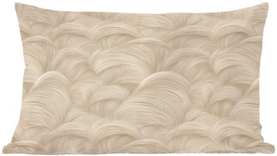 Sierkussens - Kussentjes Woonkamer - 60x40 cm - Bogen - Patroon - Beige