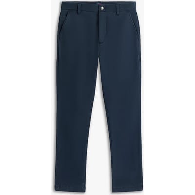 broek chino man donker blauw