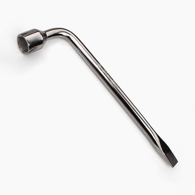 Dailygoods- Wielsleutel L-vormig - Dopsleutel - Zeskantmoer - Chroom-vanadium-staal - Uitschuifbare handgreep - Compact en lichtgewicht