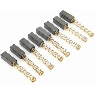100 stuks Koolborstels Motor Vervangingsaccessoires voor Huishoudelijke Naaimachine gray