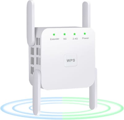 Tooxy Wifi versterker - 5Ghz - Draadloos - 1200Mbps - 2.4G - 5G - Router - Wifi booster