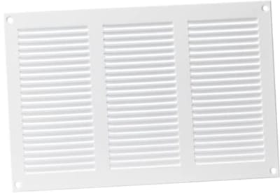 Ventilatierooster 300x200mm met Insectenhor - Metalen Toevoer- en Afvoerrooster