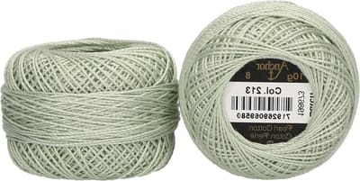 Anchor 4591008-00213 borduurgaren, 100% katoen, pastelgroen, dikte 8, 82 m, 16 gram