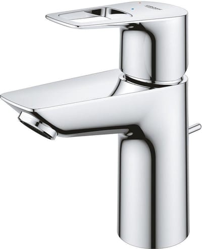 GROHE BauLoop waterbesparende wastafelkraan S-size met waste chroom
