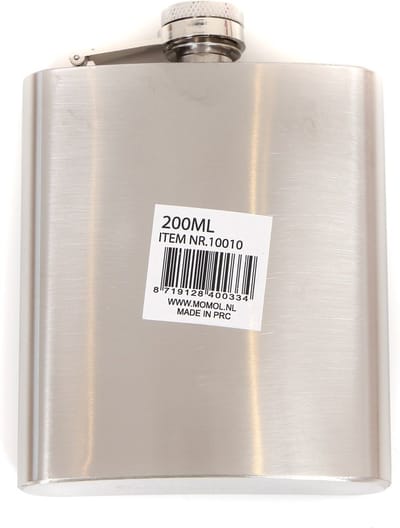 Drinkfles 200ml - Zilver