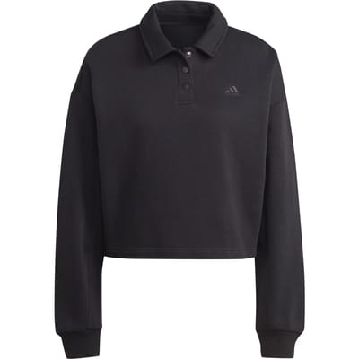 Adidas All Szn Fleece Graphic Sweatshirt Zwart XS Vrouw