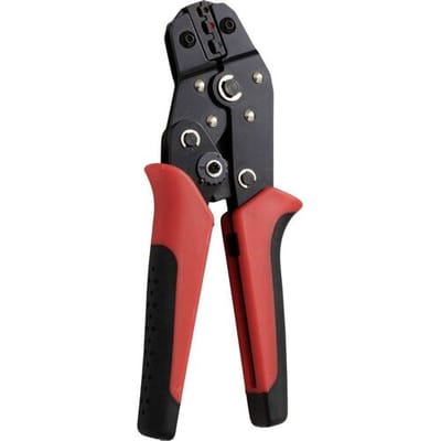 Quadrios 22T013 22T013 Krimptang Geïsoleerde kabelschoenen, Doorverbinders 0.25 tot 2.5 mm²