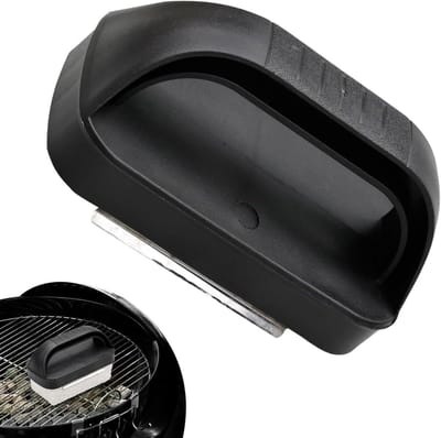 Grillsteen Reiniger - Puimsteen Blok - Grill Oppervlak Reinigen - Krasvrije Reiniging - 12 x 7 x 5 cm - Grijs