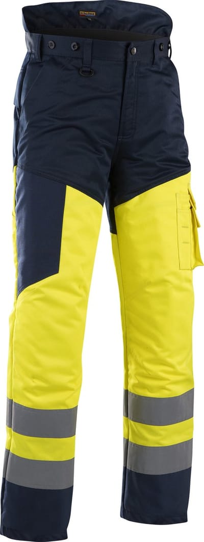Blaklader Kettingzaagbroek High Vis - High Vis Geel/Marineblauw - C48