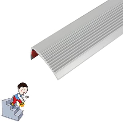 Zelfklevend Traprandprofiel 50 x 25 mm - Antislip Zoekprofiel 100 cm