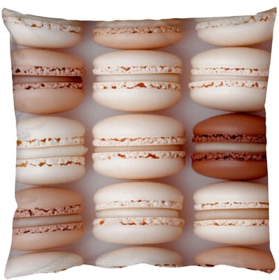 Sierkussens - Kussentjes Woonkamer - 50x50 cm - Macarons - Beige - Bruin