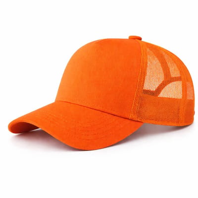 Trucker Cap – Frontier - Mesh Baseball Pet – Verstelbaar – Unisex – Ademend – Casual & Outdoor – Oranje