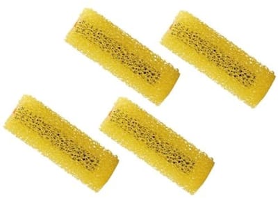 Dailygoods- Verfroller Hoogwaardige Spons - 4 Stuks - Duurzaam - Geschikt voor Muurverf - Diameter 35mm - Ideaal voor Randen en Lijnstriping - Verfrollerhoes