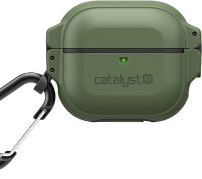 Catalyst Hoesje geschikt voor Apple AirPods 3 Hoesje Flexibel Siliconen | Catalyst Total Protection - Groen