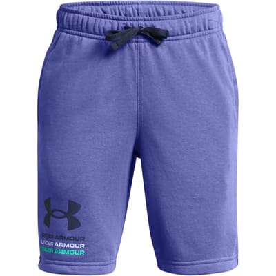 Under Armour Rival Terry Korte Broek Kids Blauw K561