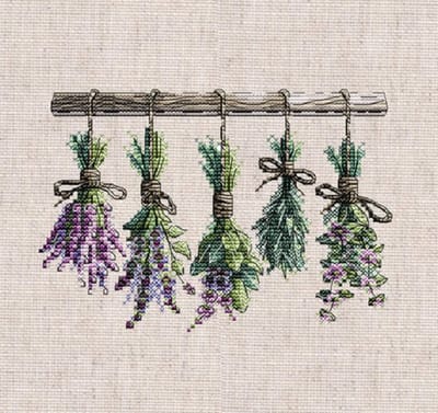 Borduurpakket AVA Stitch - Aromatic Branches - Aromatische Takjes